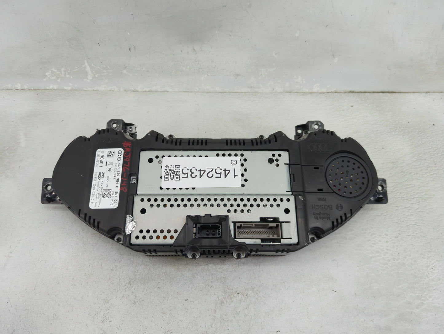 2014-2015 Audi A6 Instrument Cluster Speedometer Gauges P/N:4G8920984K 0263672217 Miles:16K Fits Fits 2014 2015 OEM Used Aut