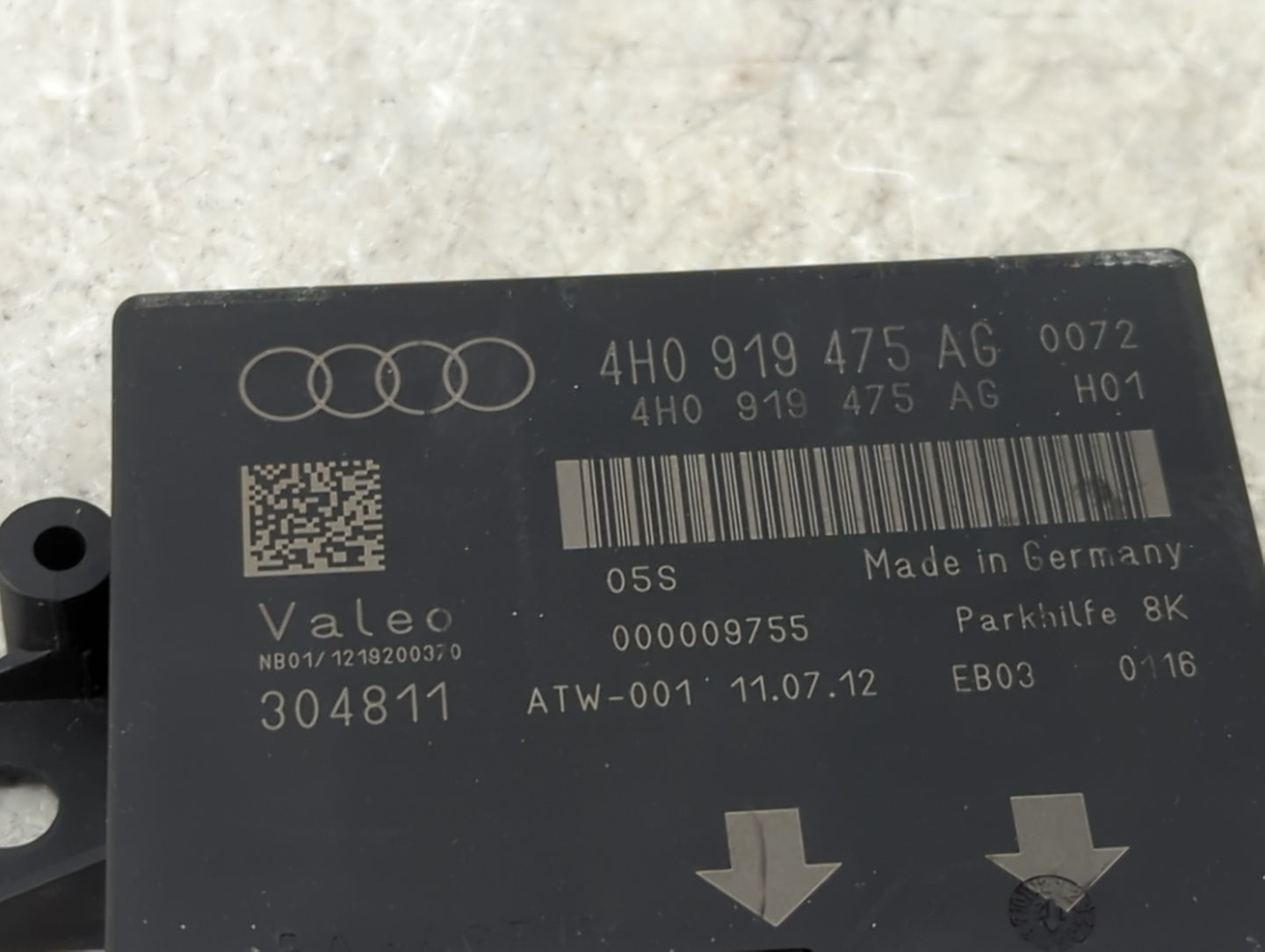 2012-2015 Audi A6 Multifunction Control Module - Oemusedautoparts1.com