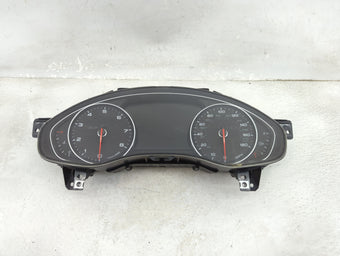 compare product 2014-2015 Audi A6 Instrument Cluster Speedometer Gauges P/N:0263 672 217 4G8 920 984 K Miles: Fits Fits 2014 2015 OEM Used Auto Parts
