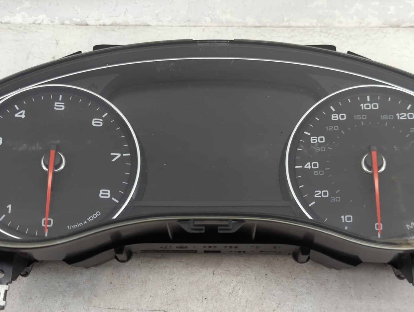 2014-2015 Audi A6 Instrument Cluster Speedometer Gauges P/N:0263 672 217 4G8 920 984 K Miles: Fits Fits 2014 2015 OEM Used A
