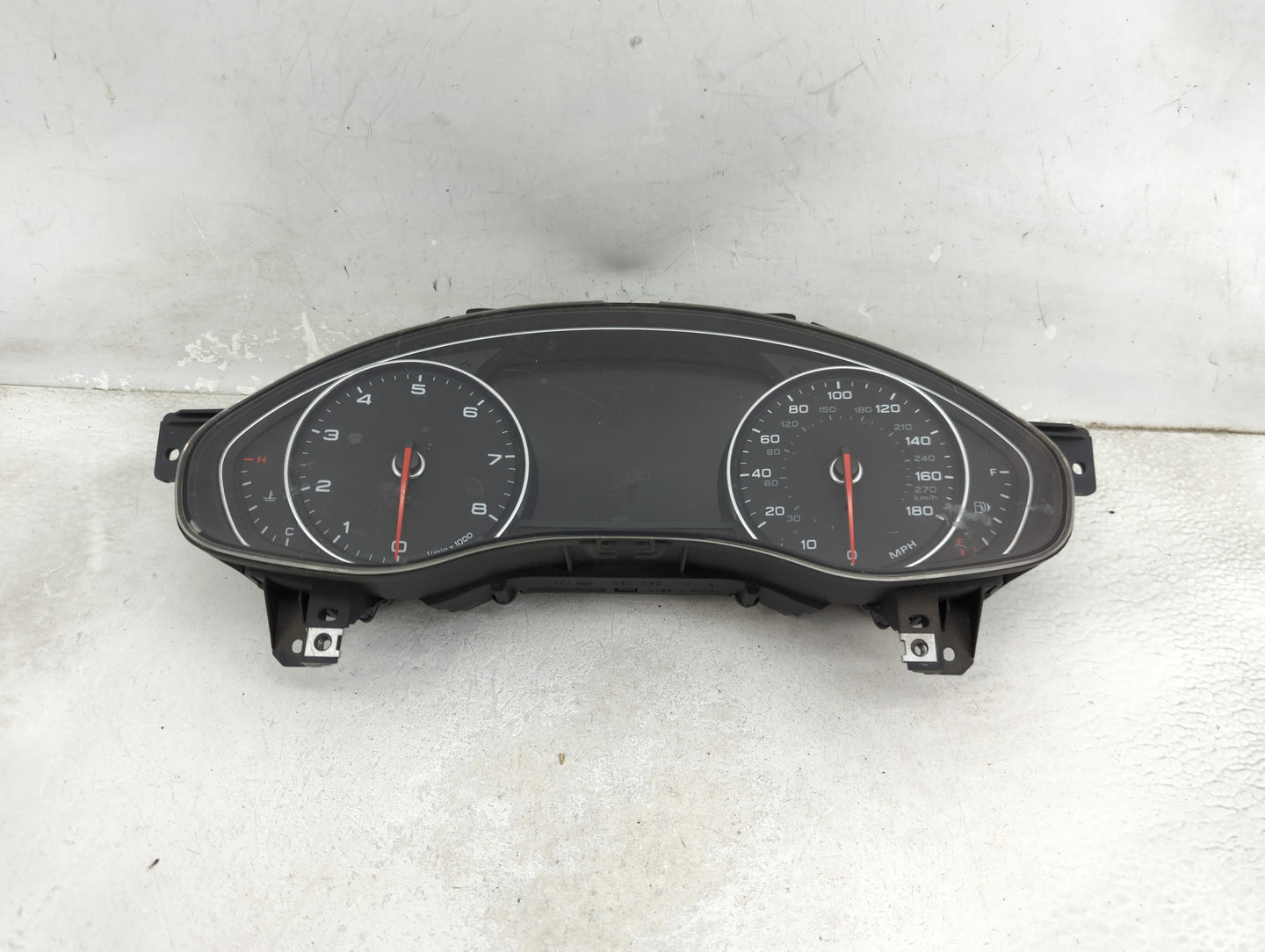 2014-2015 Audi A6 Instrument Cluster Speedometer Gauges P/N:4G8920984K 0263672217 Miles:98K Fits Fits 2014 2015 OEM Used Aut