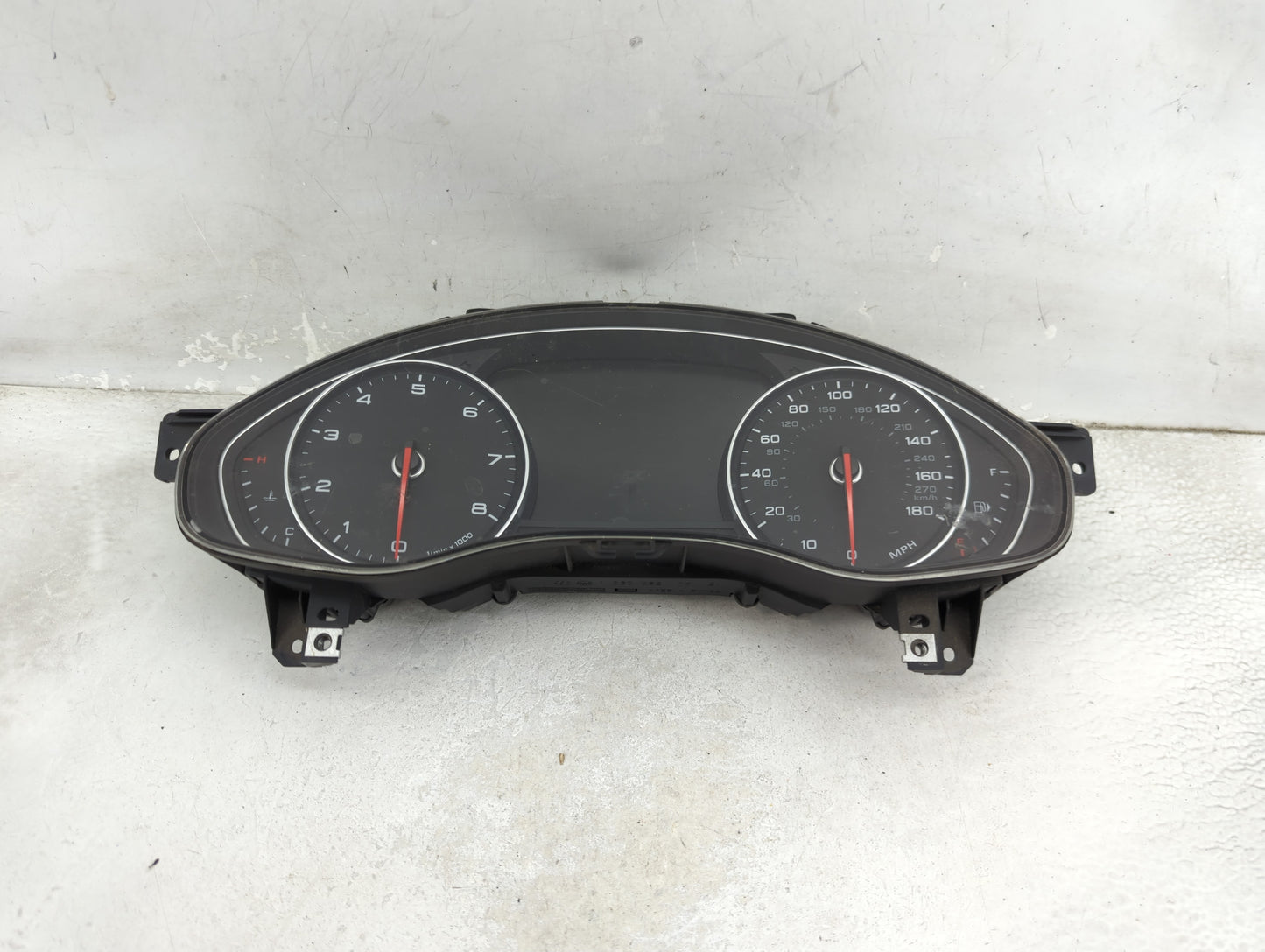 2014-2015 Audi A6 Instrument Cluster Speedometer Gauges P/N:4G8920984K 0263672217 Miles:98K Fits Fits 2014 2015 OEM Used Aut
