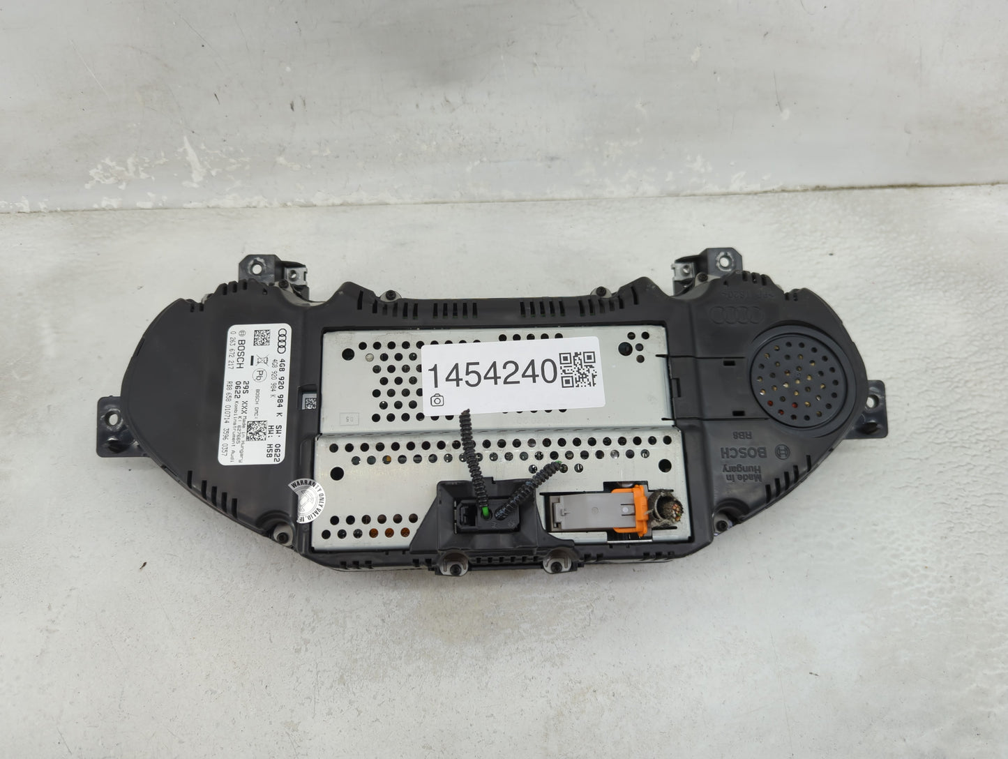 2014-2015 Audi A6 Instrument Cluster Speedometer Gauges P/N:4G8920984K 0263672217 Miles:98K Fits Fits 2014 2015 OEM Used Aut