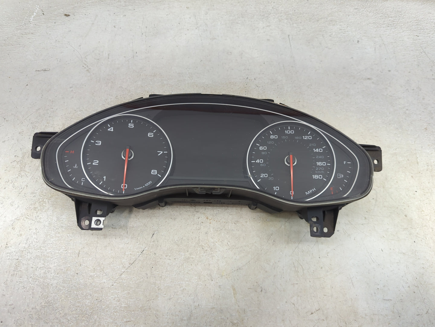2014-2015 Audi A6 Instrument Cluster Speedometer Gauges P/N:4G8920984K 0263672217 Miles: Fits Fits 2014 2015 OEM Used Auto P