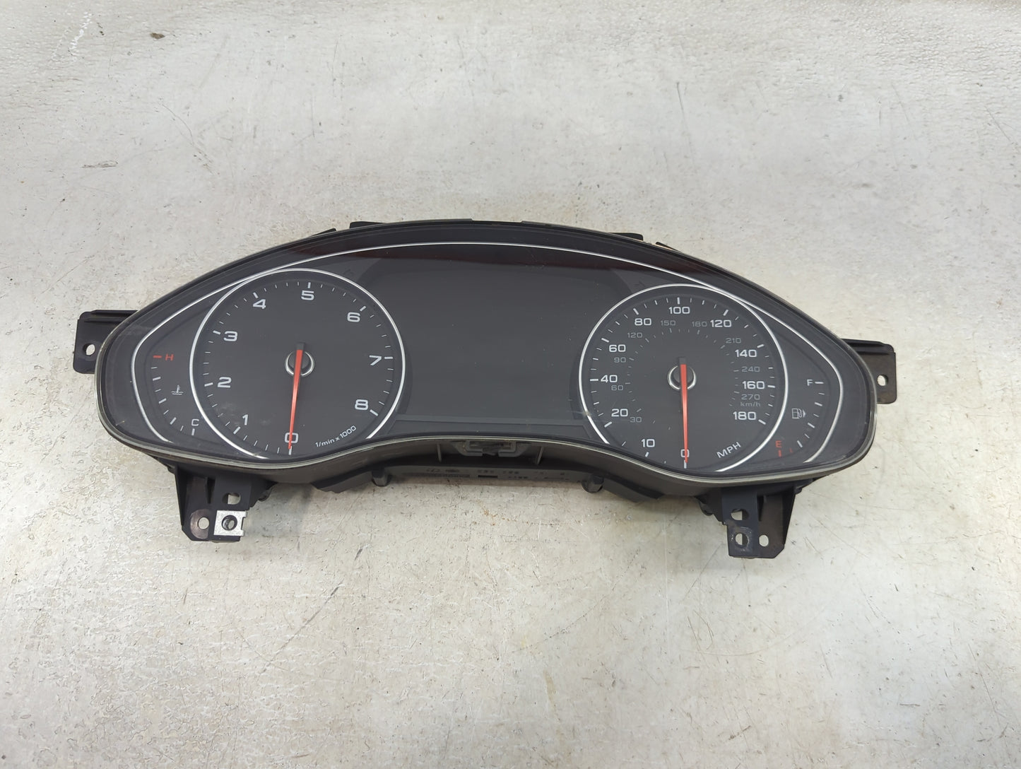 2014-2015 Audi A6 Instrument Cluster Speedometer Gauges P/N:4G8920984K 0263672217 Miles: Fits Fits 2014 2015 OEM Used Auto P