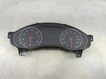 2014-2015 Audi A6 Instrument Cluster Speedometer Gauges P/N:4G8920984K 0263672217 Miles: Fits Fits 2014 2015 OEM Used Auto P