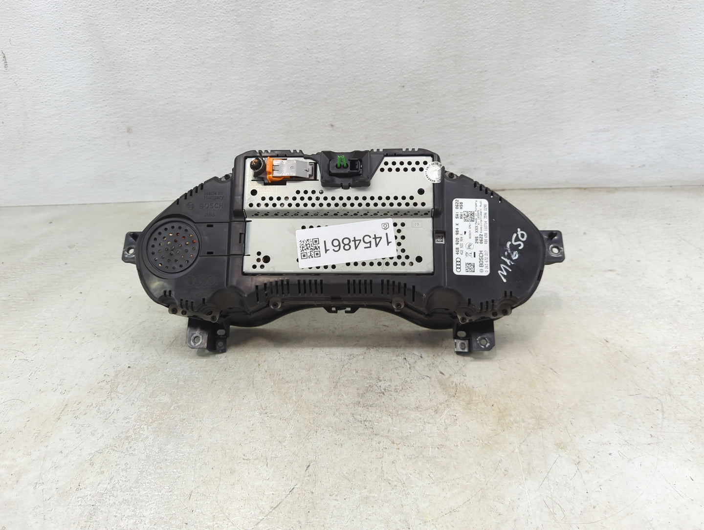 2014-2015 Audi A6 Instrument Cluster Speedometer Gauges P/N:4G8920984K 0263672217 Miles: Fits Fits 2014 2015 OEM Used Auto P