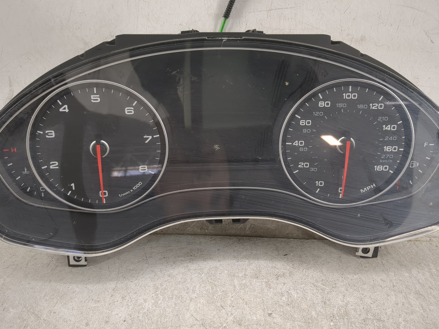 2014-2015 Audi A6 Instrument Cluster Speedometer Gauges P/N:0 263 672 217 4G8 920 984 K, 4G8920984K Miles: Fits Fits 2014 20