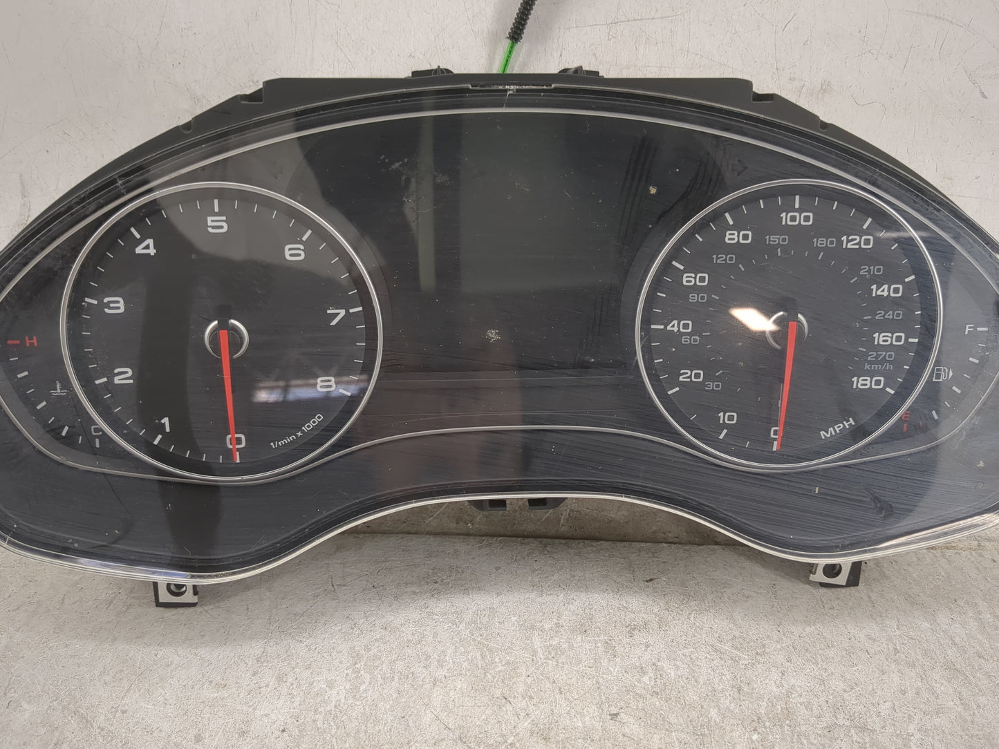 2014-2015 Audi A6 Instrument Cluster Speedometer Gauges P/N:0 263 672 217 4G8 920 984 K, 4G8920984K Miles: Fits Fits 2014 20