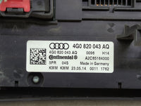 2014-2017 Audi A6 Climate Control Module Temperature AC/Heater Replacement P/N:4G0 820 043 AQ Fits Fits 2014 2015 2016 2017 