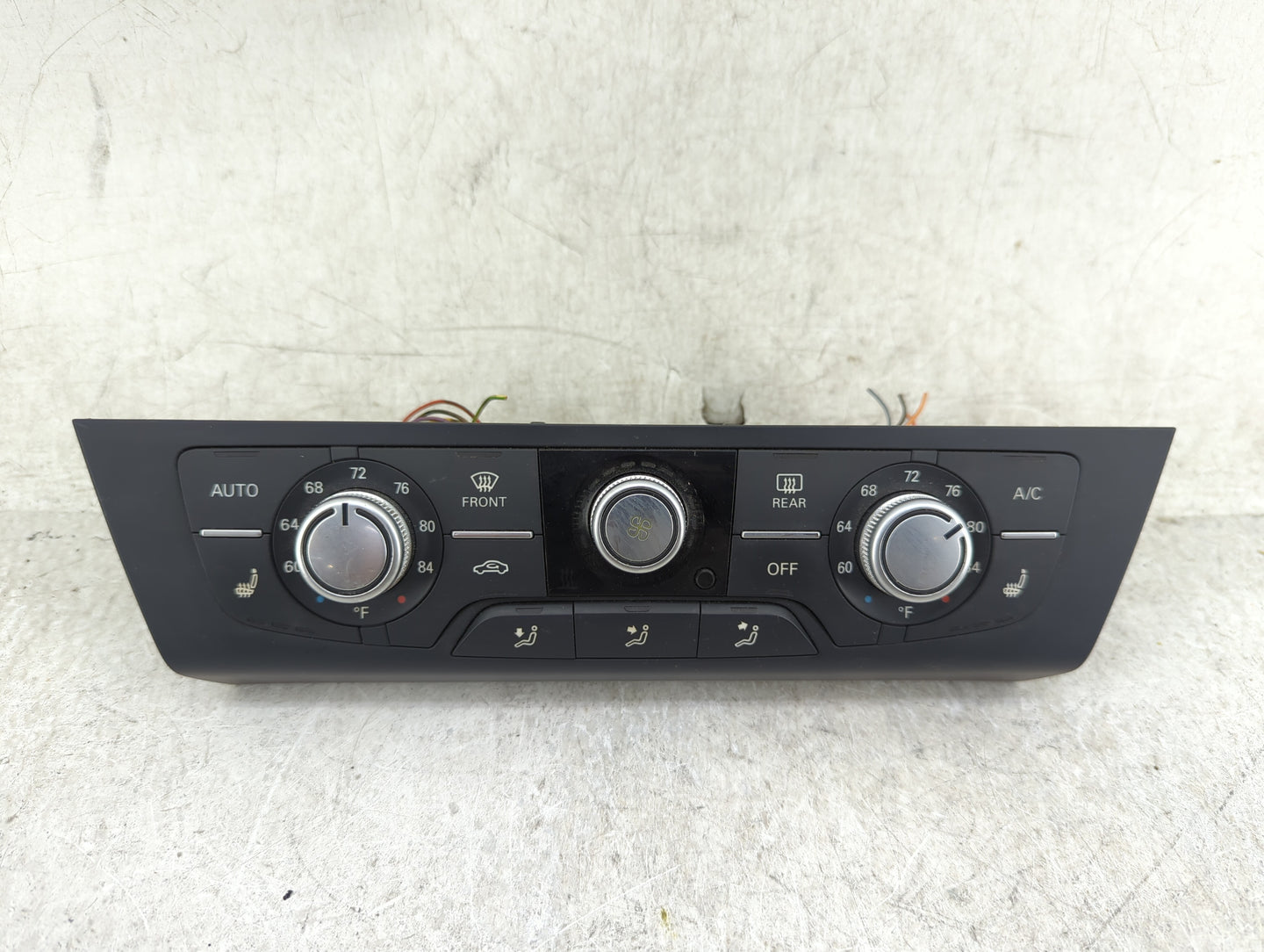2014-2017 Audi A6 Climate Control Module Temperature AC/Heater Replacement P/N:4G0 820 043 AQ Fits OEM Used Auto Parts - Oem