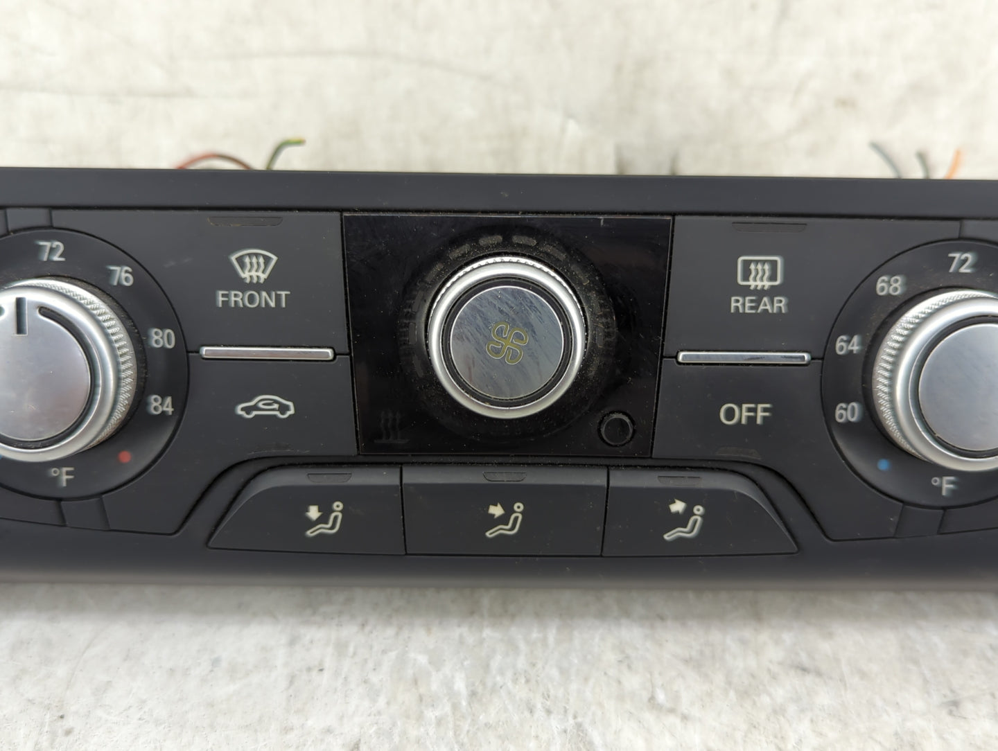 2014-2017 Audi A6 Climate Control Module Temperature AC/Heater Replacement P/N:4G0 820 043 AQ Fits OEM Used Auto Parts - Oem