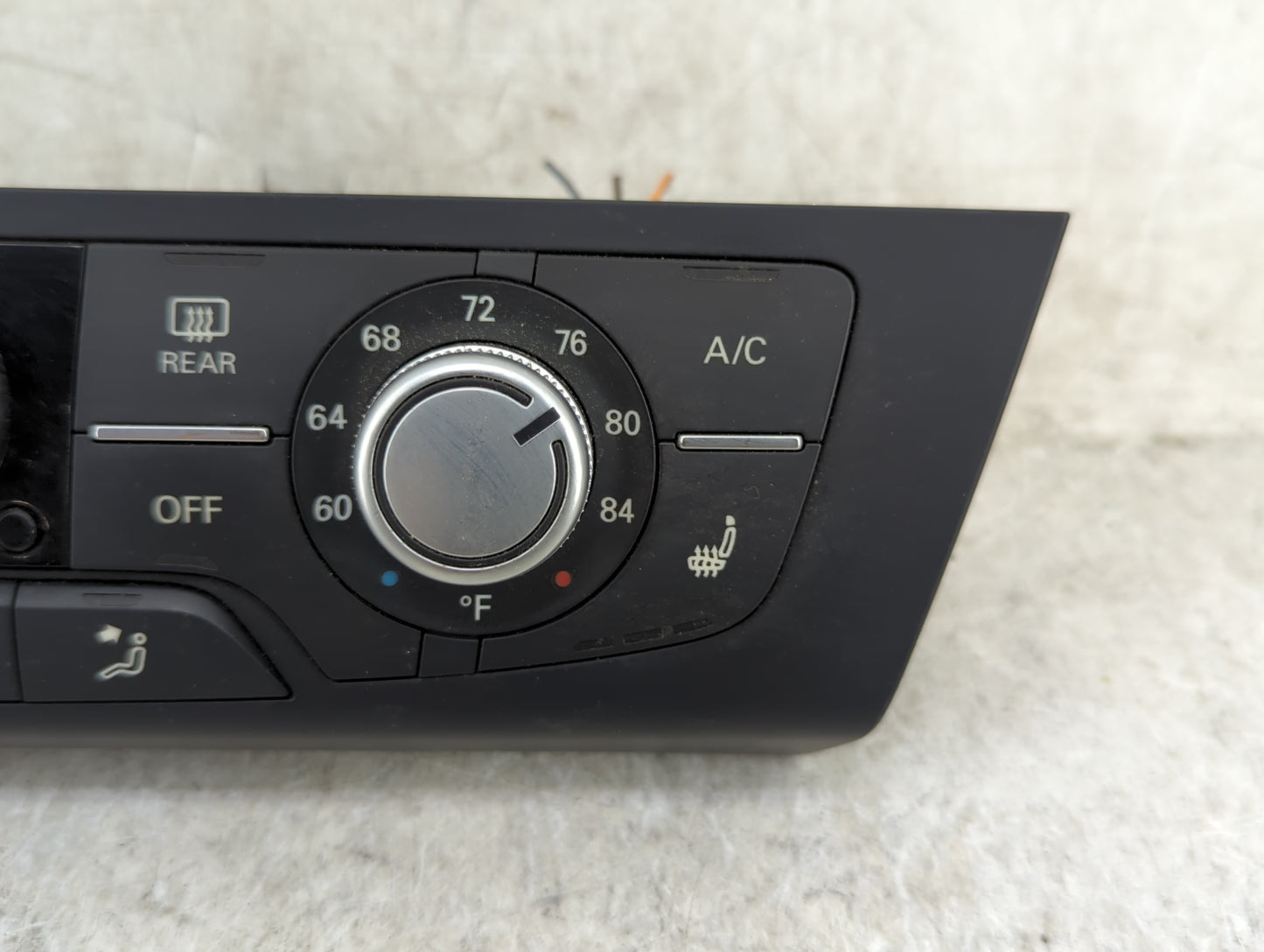 2014-2017 Audi A6 Climate Control Module Temperature AC/Heater Replacement P/N:4G0 820 043 AQ Fits OEM Used Auto Parts - Oem