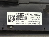 2014-2017 Audi A6 Climate Control Module Temperature AC/Heater Replacement P/N:4G0 820 043 AQ Fits OEM Used Auto Parts - Oem