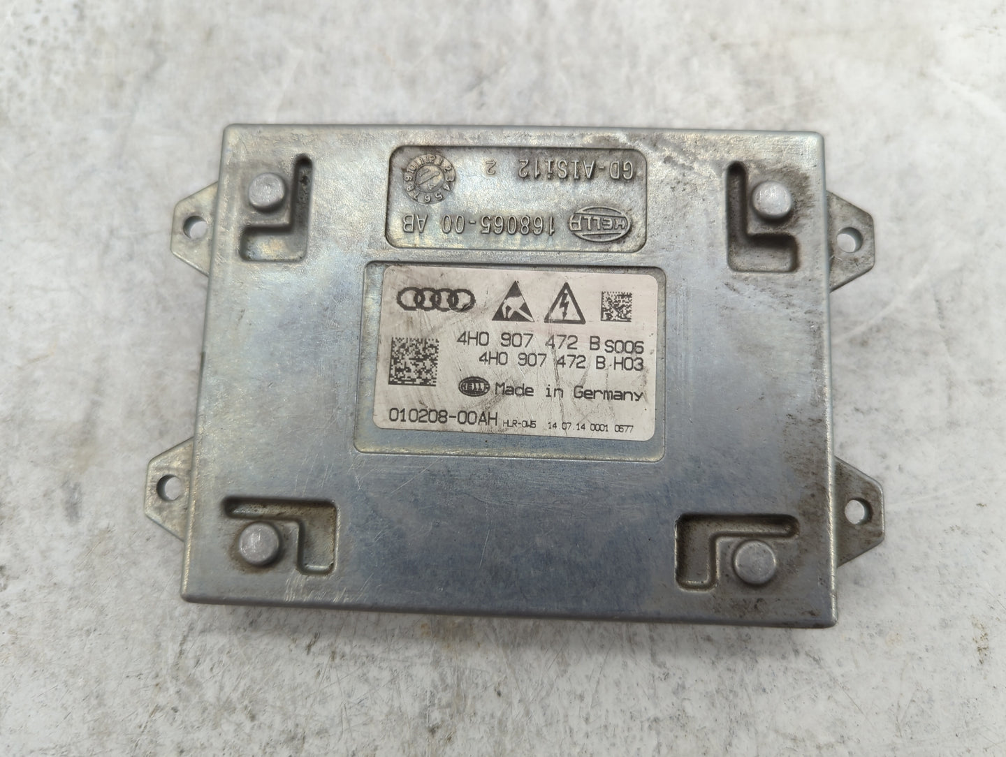 2015 Audi A6 Headlight Ballast Head Light 1463050 - Oemusedautoparts1.com