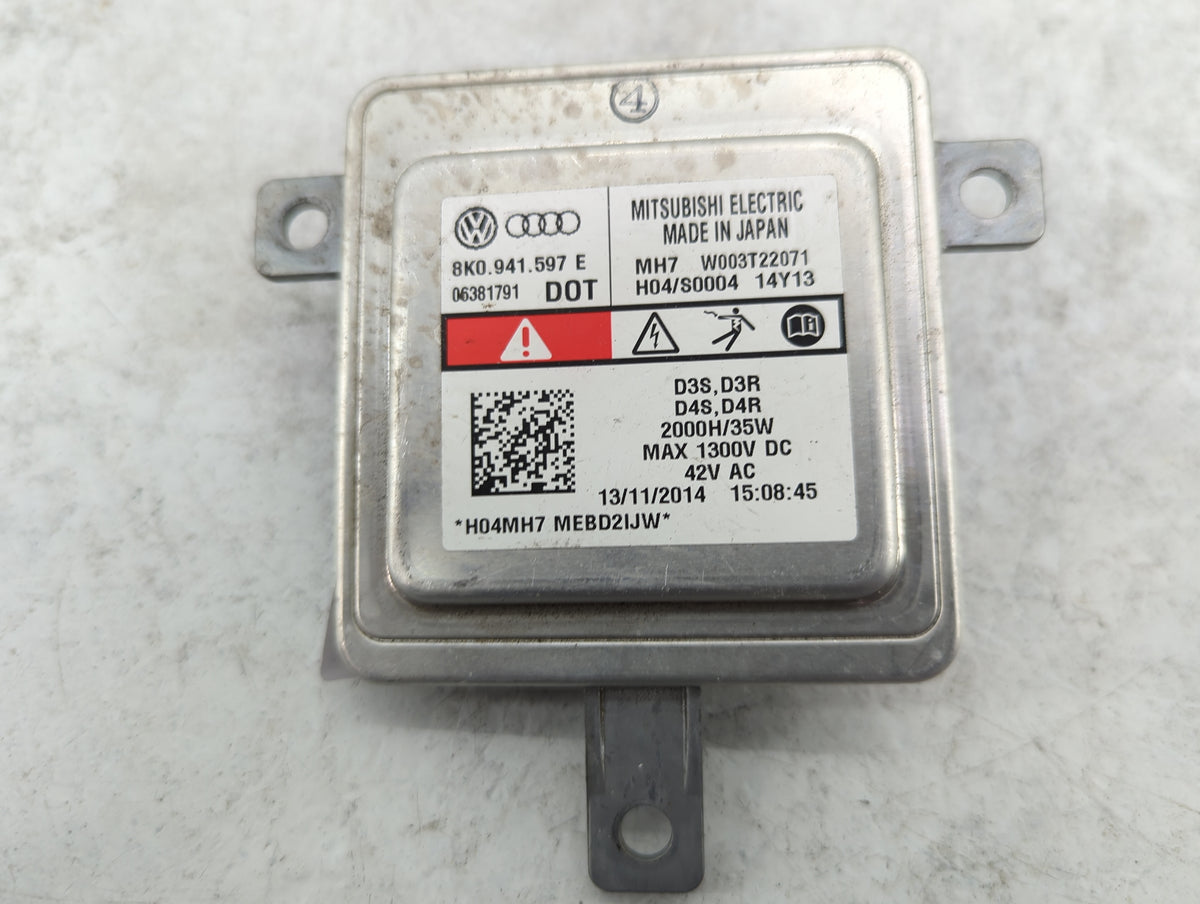 2015 Audi A6 Headlight Ballast Head Light 1463054 - Oemusedautoparts1.com