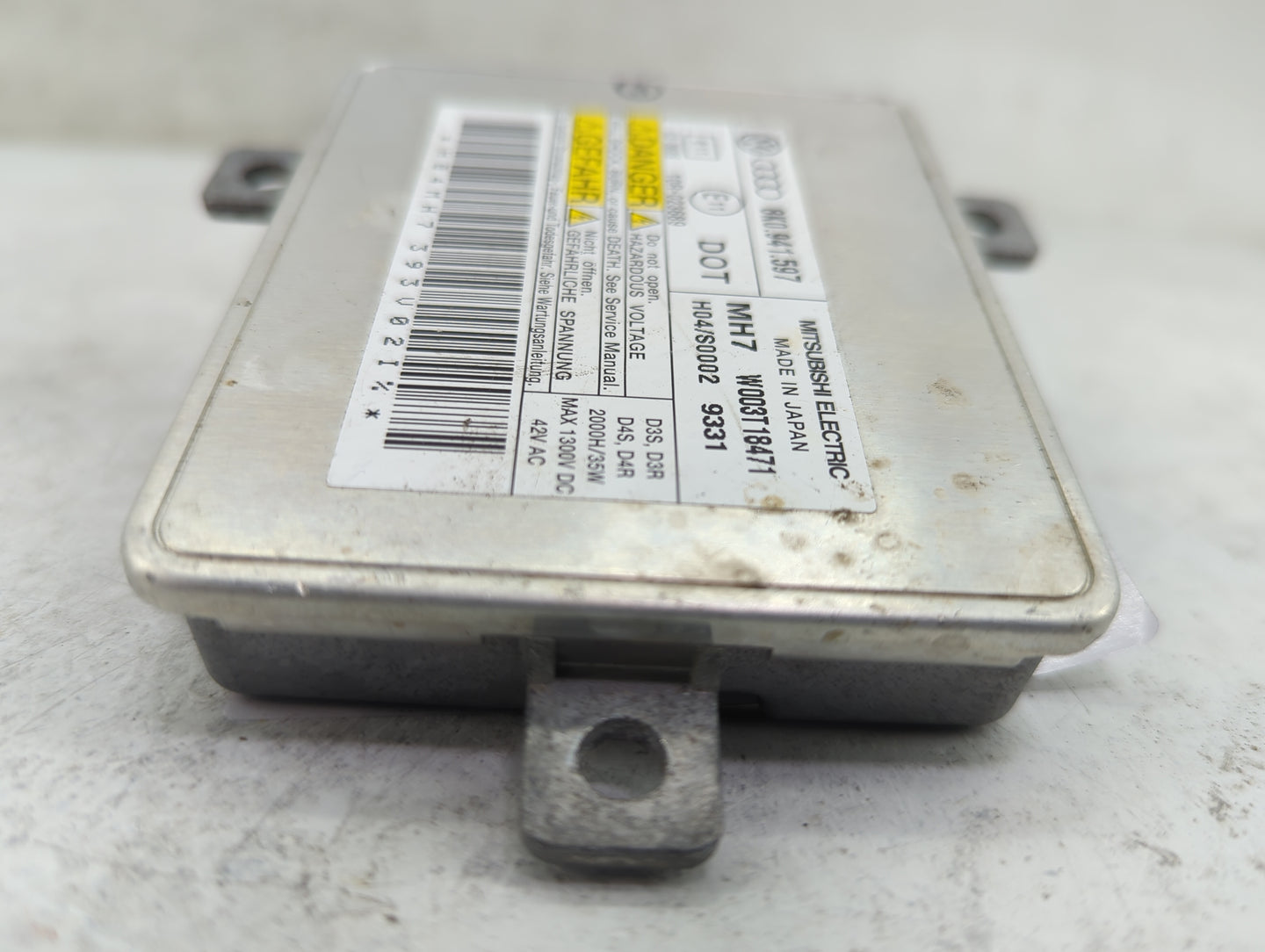 2015 Audi A6 Headlight Ballast Head Light 1463064 - Oemusedautoparts1.com