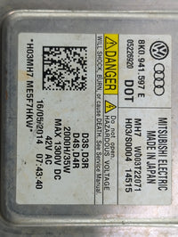 2015 Audi A6 Headlight Ballast Head Light 1463100 - Oemusedautoparts1.com
