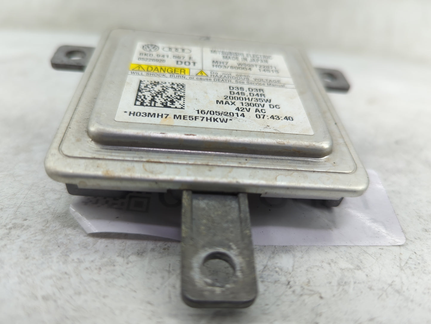 2015 Audi A6 Headlight Ballast Head Light 1463100 - Oemusedautoparts1.com