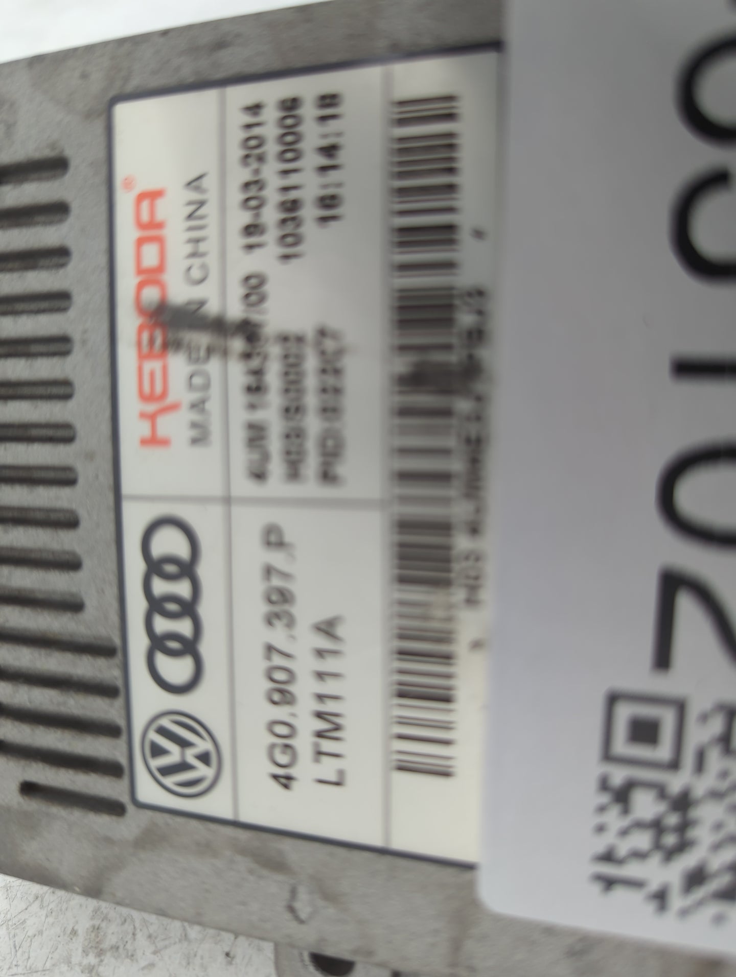 2015 Audi A6 Headlight Ballast Head Light 1463102 - Oemusedautoparts1.com