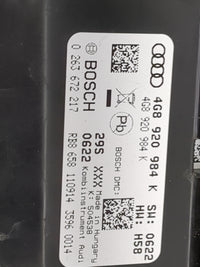 2014-2015 Audi A6 Instrument Cluster Speedometer Gauges P/N:4G8920984K 0263672217 Miles: Fits Fits 2014 2015 OEM Used Auto P