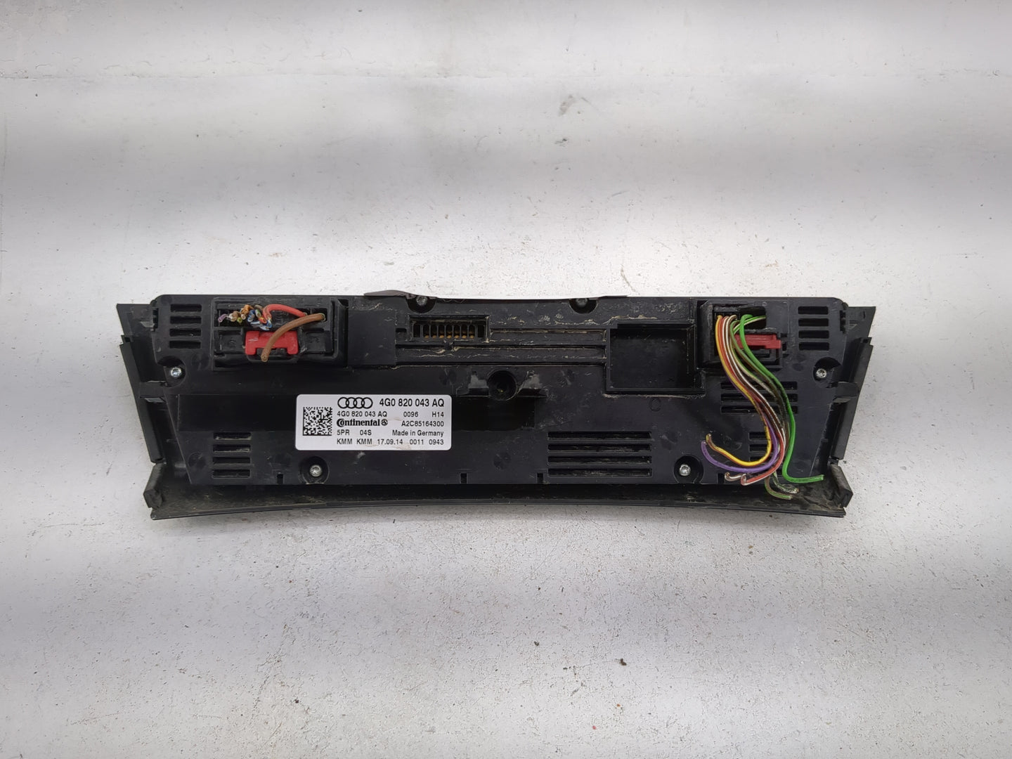 2014-2017 Audi A6 Climate Control Module Temperature AC/Heater Replacement P/N:4G0820043AQ A2C85164300 Fits OEM Used Auto Pa