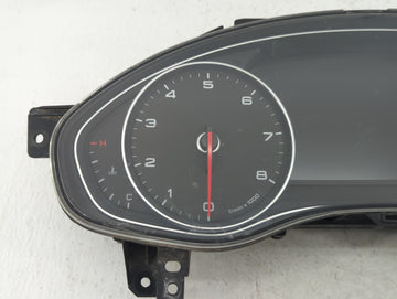 2014-2015 Audi A6 Instrument Cluster Speedometer Gauges P/N:4G8 920 984 K Fits Fits 2014 2015 OEM Used Auto Parts