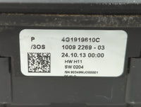 2014-2017 Audi A6 Climate Control Module Temperature AC/Heater Replacement P/N:4G0 820 043 AQ Fits OEM Used Auto Parts - Oem