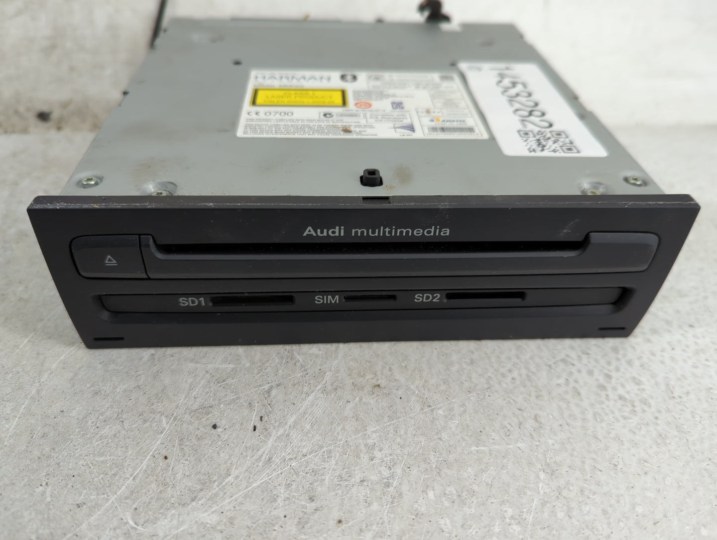 2011-2016 Audi A8 Radio AM FM Cd Player Receiver Replacement P/N:MMI3G Fits Fits 2011 2012 2013 2014 2015 2016 OEM Used Auto