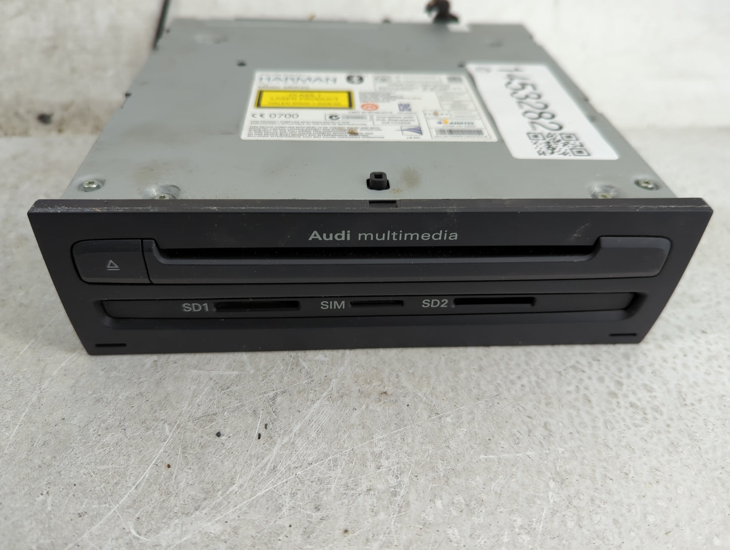 2011-2016 Audi A8 Radio AM FM Cd Player Receiver Replacement P/N:MMI3G Fits Fits 2011 2012 2013 2014 2015 2016 OEM Used Auto