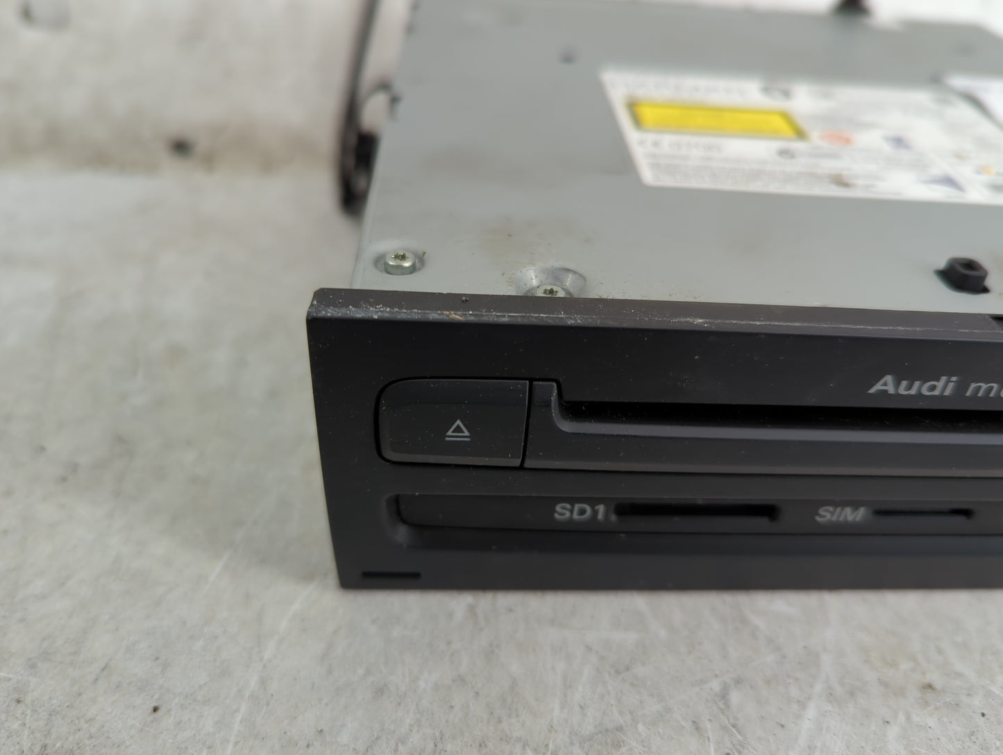 2011-2016 Audi A8 Radio AM FM Cd Player Receiver Replacement P/N:MMI3G Fits Fits 2011 2012 2013 2014 2015 2016 OEM Used Auto