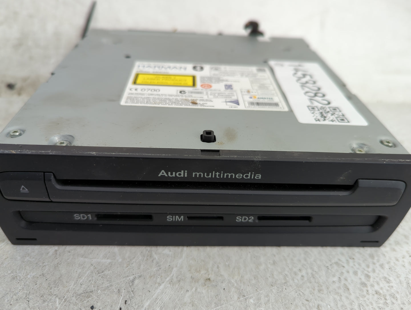 2011-2016 Audi A8 Radio AM FM Cd Player Receiver Replacement P/N:MMI3G Fits Fits 2011 2012 2013 2014 2015 2016 OEM Used Auto