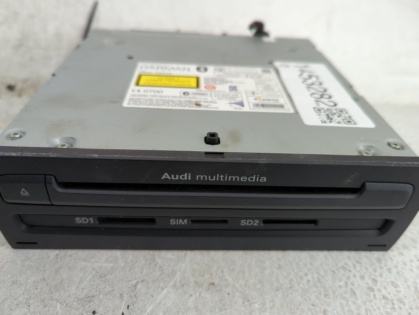 2011-2016 Audi A8 Radio AM FM Cd Player Receiver Replacement P/N:MMI3G Fits Fits 2011 2012 2013 2014 2015 2016 OEM Used Auto
