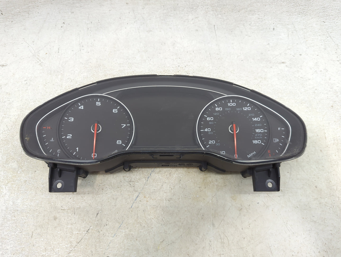 2015 Audi A8 Instrument Cluster Speedometer Gauges P/N:4H0920980M 0263670200, RB8658, 37S Miles:165K Fits OEM Used Auto Part