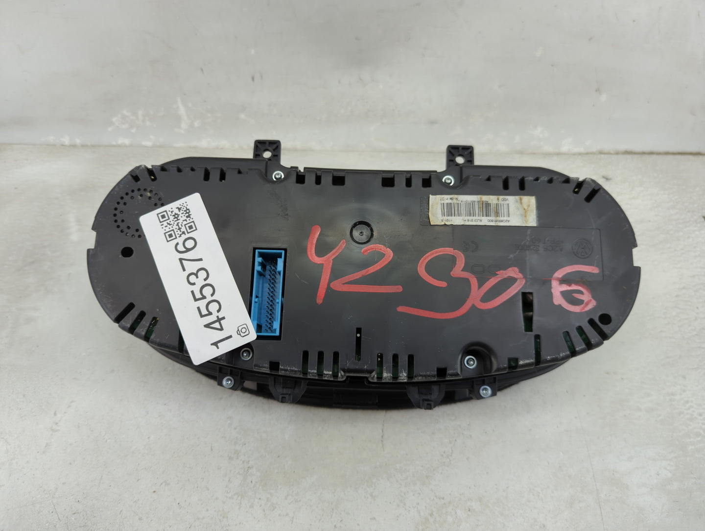 2015-2017 Audi Q3 Instrument Cluster Speedometer Gauges P/N:A2C85061800 Miles: Fits Fits 2015 2016 2017 OEM Used Auto Parts 