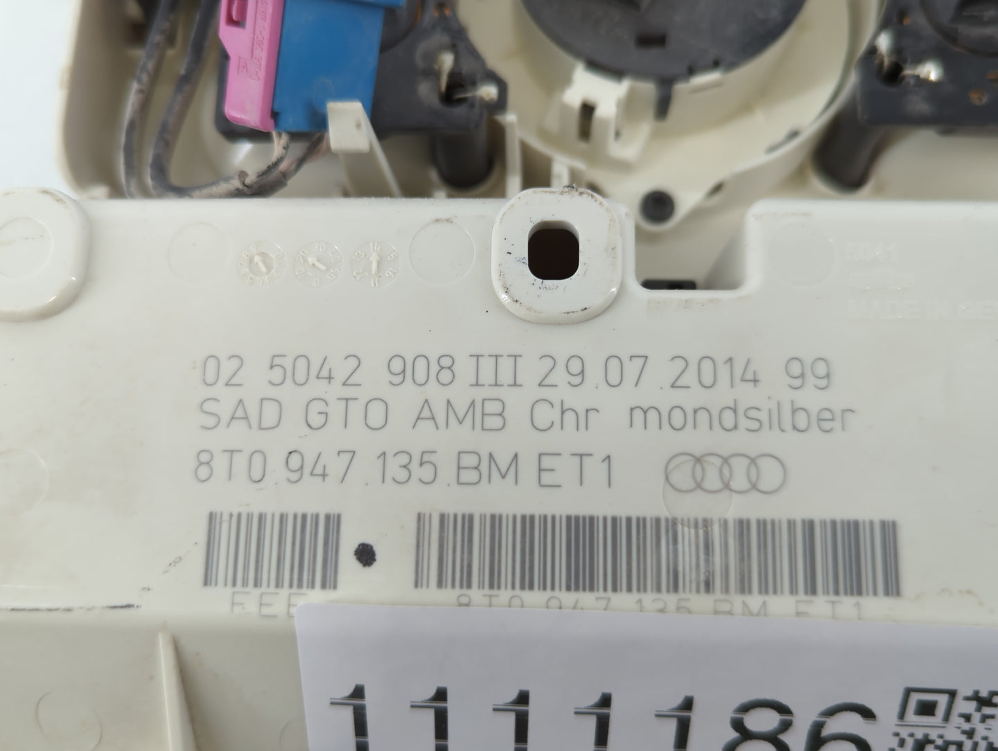 2009-2017 Audi Q5 Overhead Roof Console 1111186 - Oemusedautoparts1.com