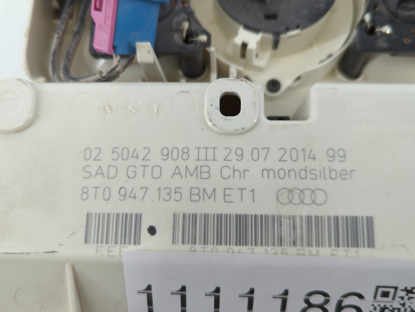 2009-2017 Audi Q5 Overhead Roof Console 1111186 - Oemusedautoparts1.com