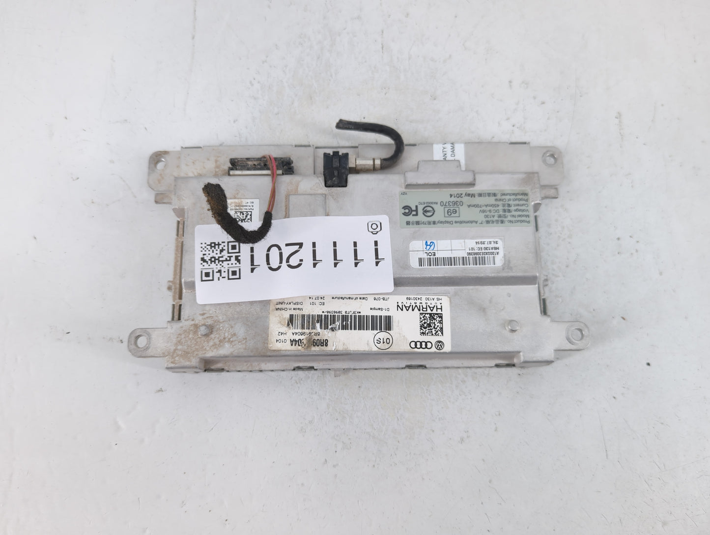 2013-2017 Audi Q5 Information Display Screen - Oemusedautoparts1.com