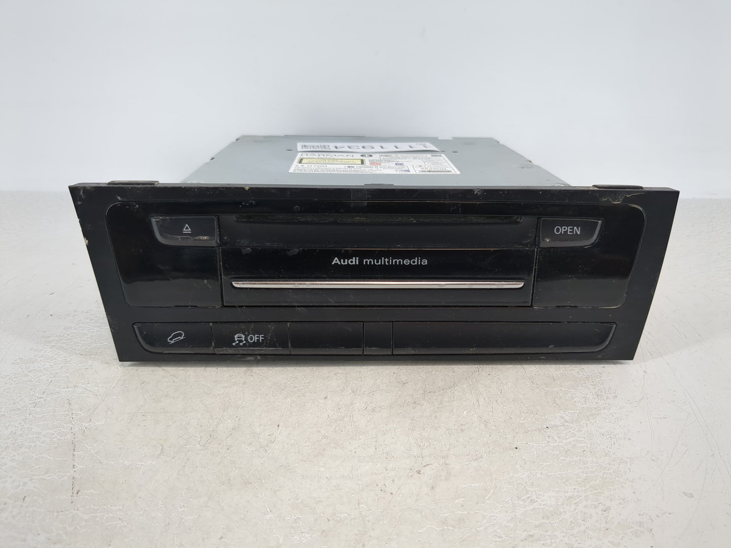 2011-2017 Audi Q5 Radio AM FM Cd Player Receiver Replacement P/N:8R1 035 664 F Fits Fits 2011 2012 2013 2014 2015 2016 2017 