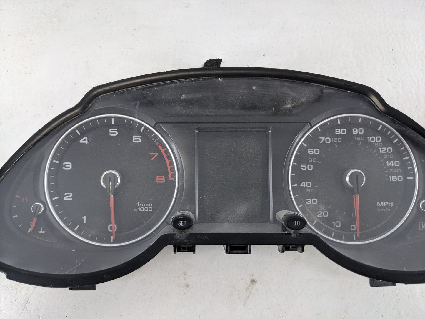 2013-2017 Audi Q5 Instrument Cluster Speedometer Gauges P/N:8R0 920 981 N Fits Fits 2013 2014 2015 2016 2017 OEM Used Auto P
