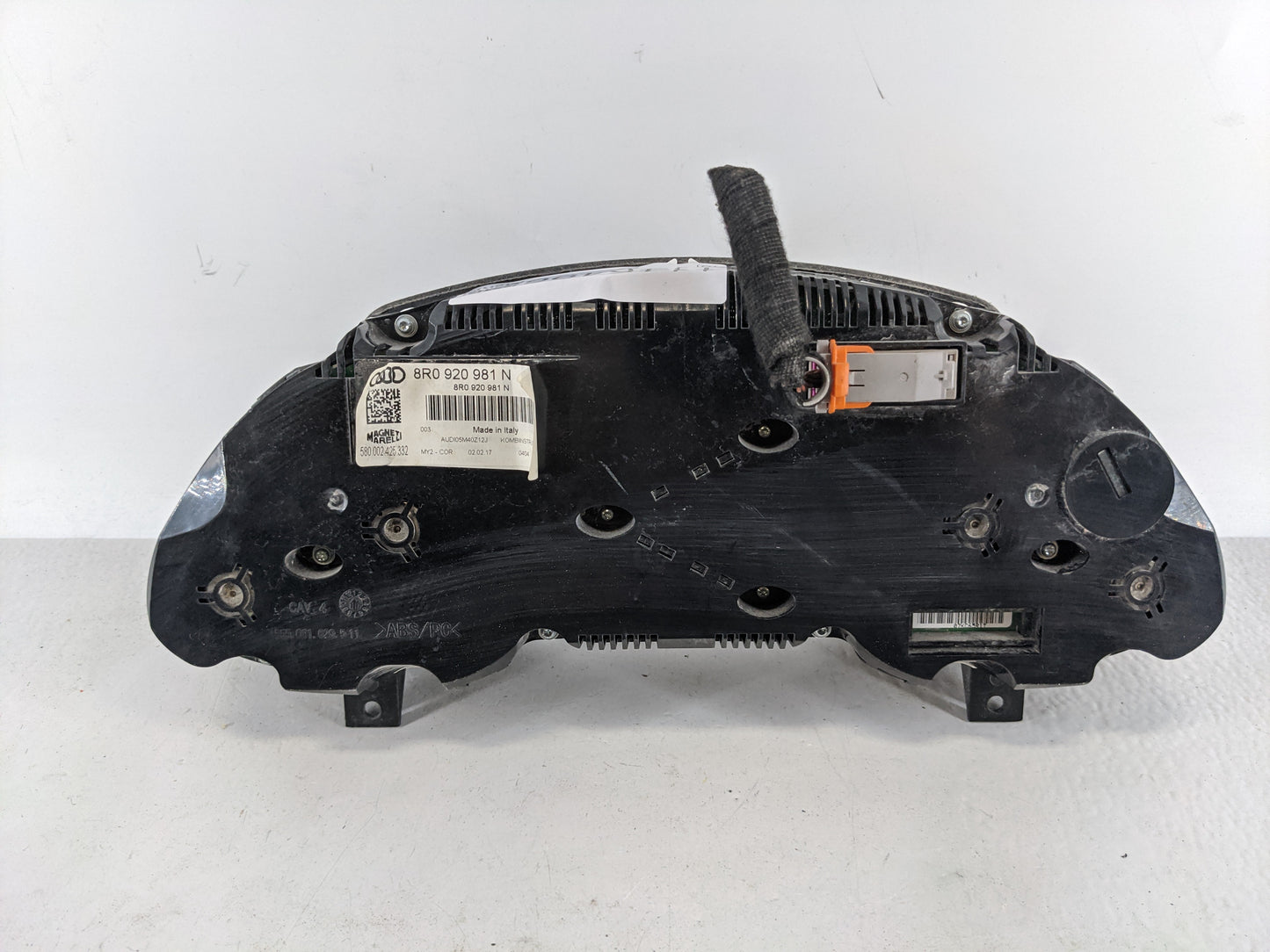 2013-2017 Audi Q5 Instrument Cluster Speedometer Gauges P/N:8R0 920 981 N Fits Fits 2013 2014 2015 2016 2017 OEM Used Auto P