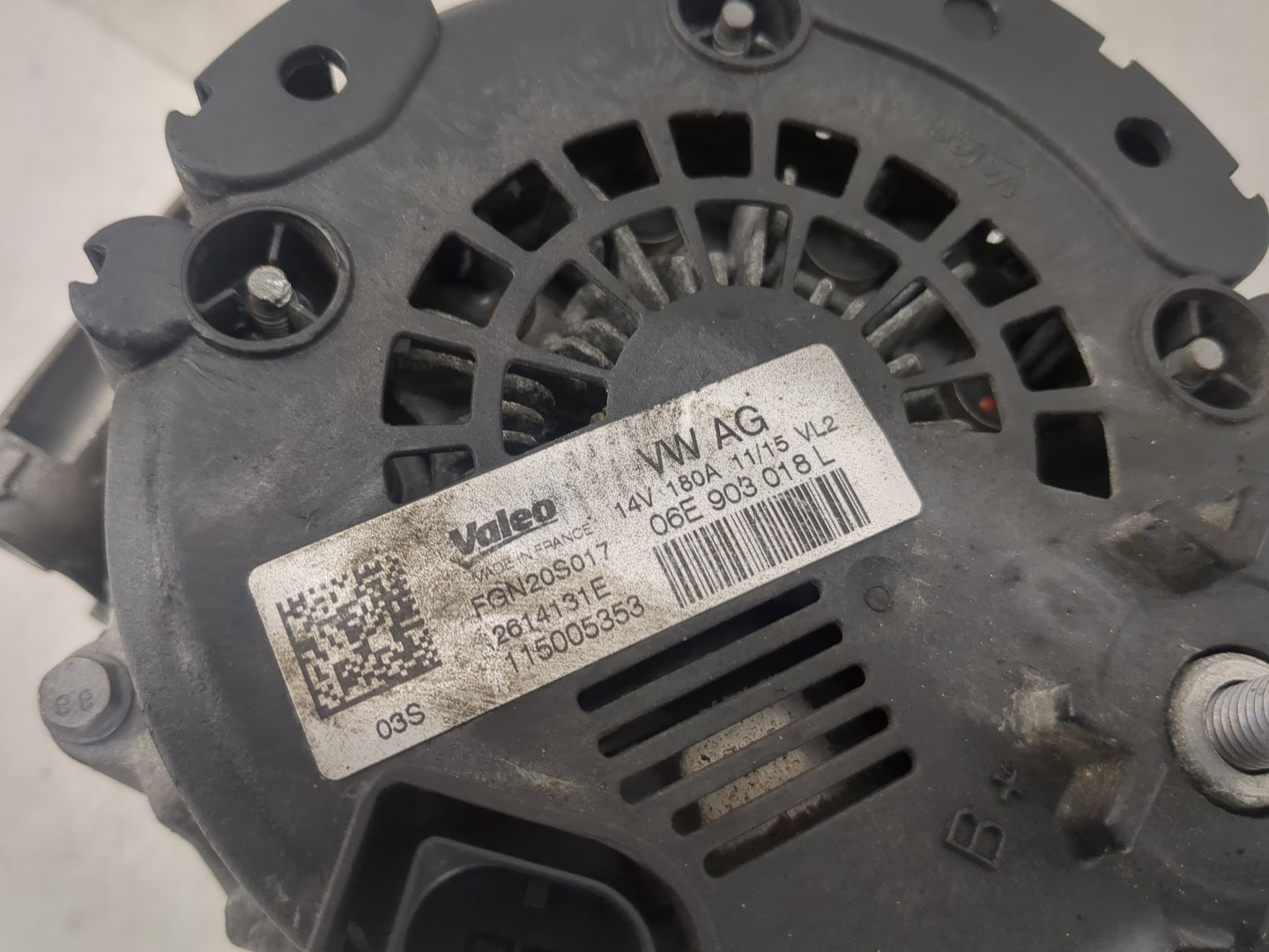 2013-2017 Audi Q5 Alternator Replacement Generator Charging Assembly Engine OEM P/N:2614131E 06E 903 018L Fits OEM Used Auto