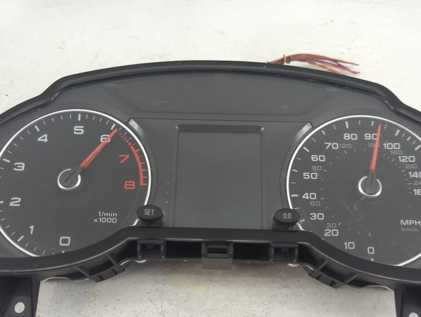 2013-2017 Audi Q5 Instrument Cluster Speedometer Gauges P/N:8R0 920 950 R Fits Fits 2013 2014 2015 2016 2017 OEM Used Auto P