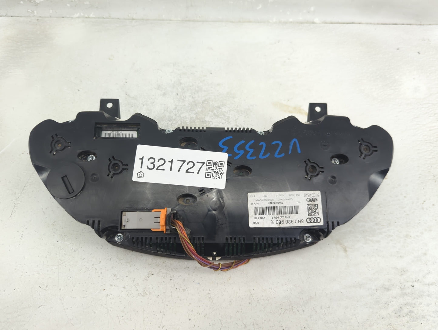 2013-2017 Audi Q5 Instrument Cluster Speedometer Gauges P/N:8R0 920 950 R Fits Fits 2013 2014 2015 2016 2017 OEM Used Auto P