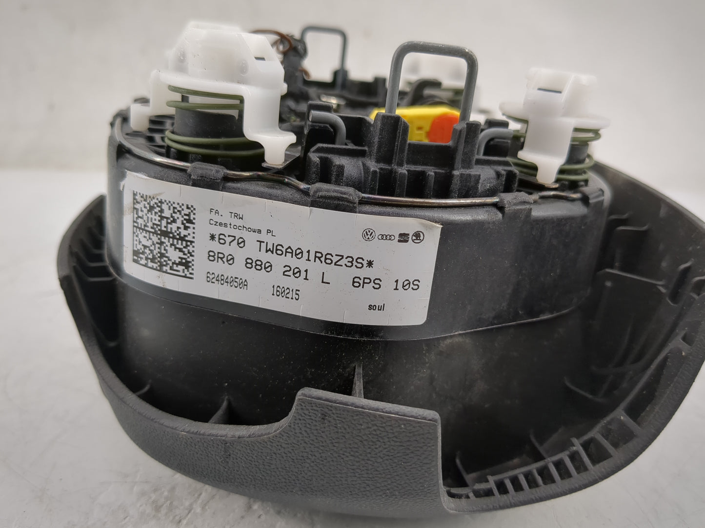 2013-2017 Audi Q5 Air Bag Driver Left Steering Wheel Mounted P/N:8R0 880 201 Fits Fits 2013 2014 2015 2016 2017 OEM Used Aut