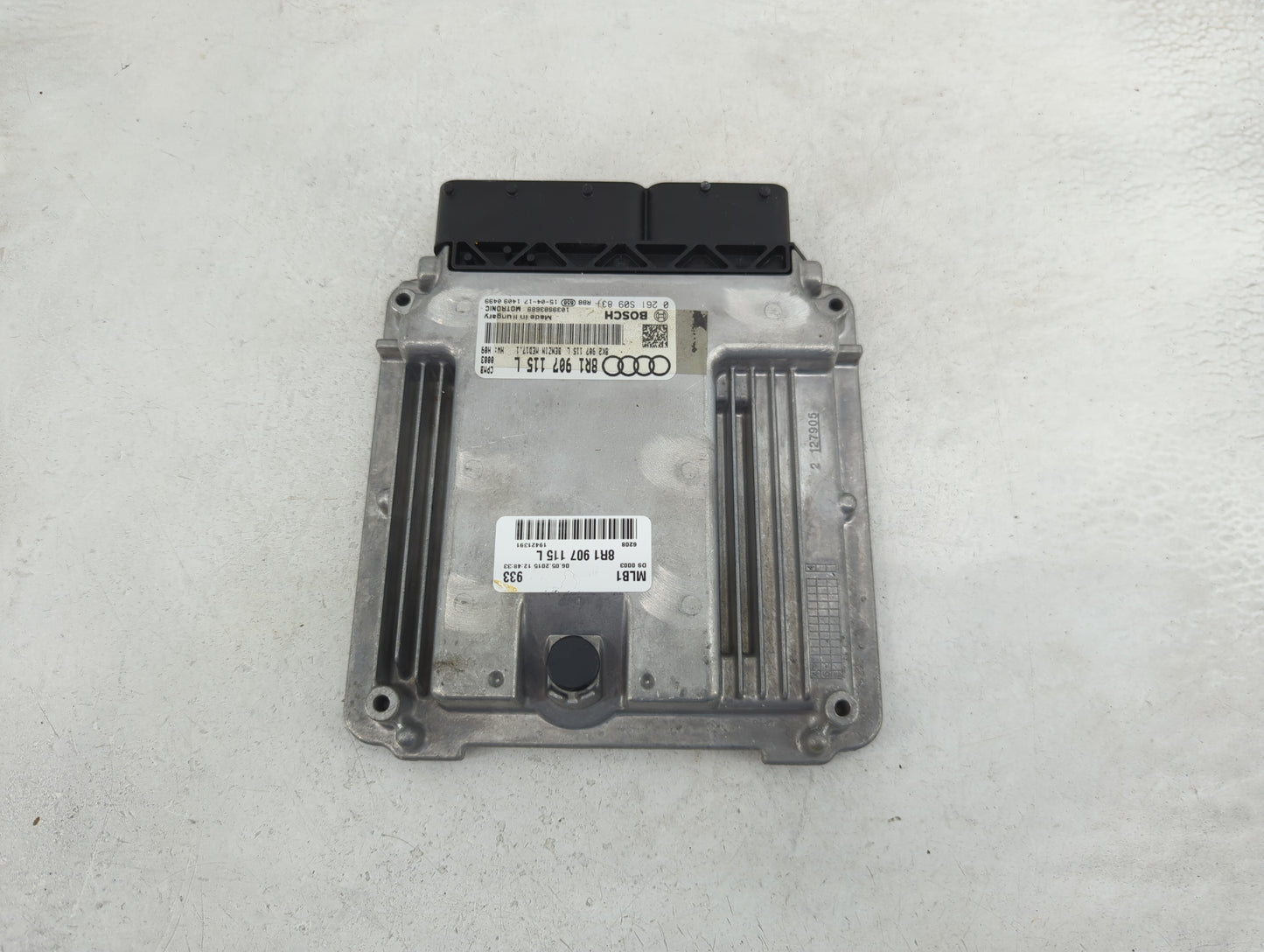 2013-2015 Audi Q5 PCM Engine Control Computer ECU ECM PCU OEM P/N:0 261 S09 831 8R1 907 115 L Fits Fits 2013 2014 2015 OEM U
