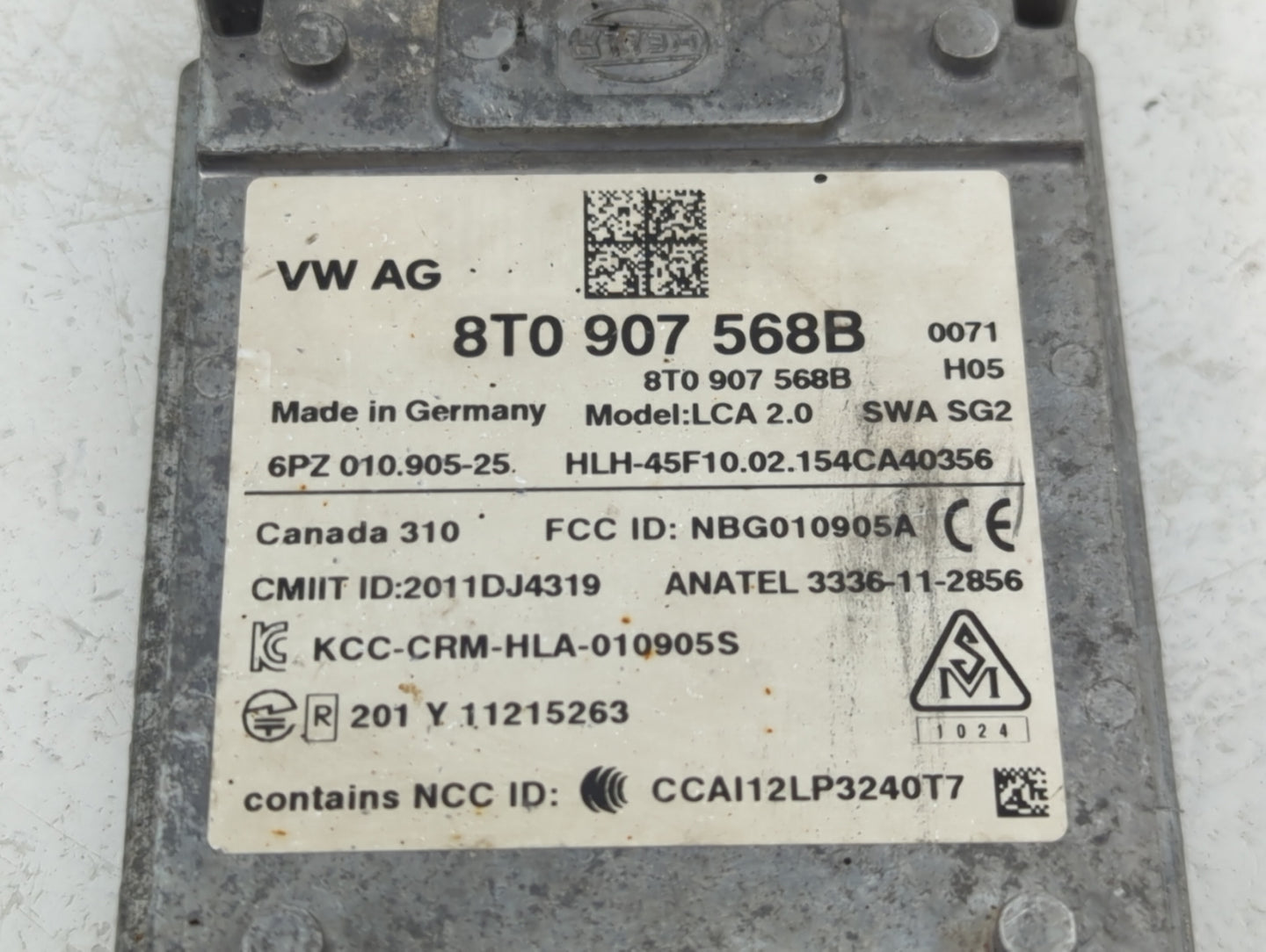 2013-2017 Audi Q5 Chassis Control Module Ccm Bcm Body Control 1460313 - Oemusedautoparts1.com