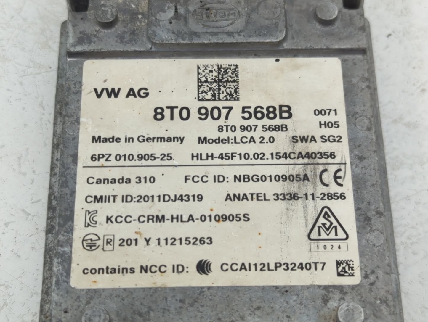 2013-2017 Audi Q5 Chassis Control Module Ccm Bcm Body Control 1460313 - Oemusedautoparts1.com
