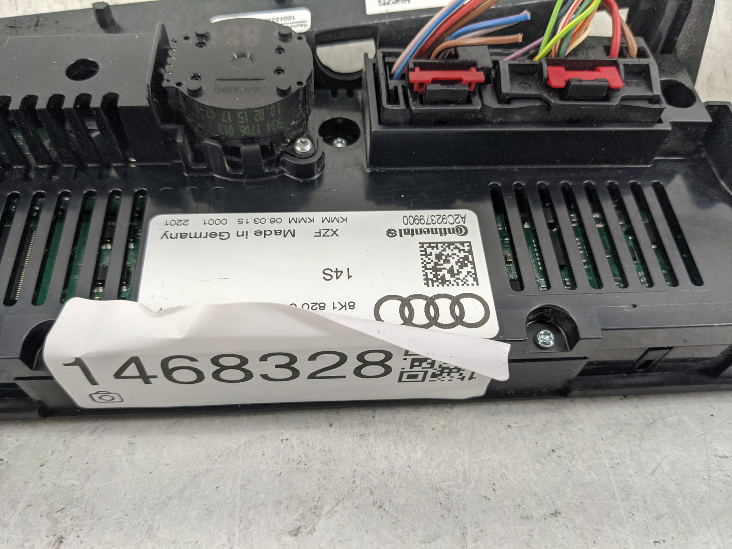 2013-2017 Audi Q5 Climate Control Module Temperature AC/Heater Replacement P/N:8K1820043AQ A2C92379900 Fits OEM Used Auto Pa