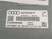 2013-2015 Audi Q7 PCM Engine Control Computer ECU ECM PCU OEM P/N:4L0 910 551 P Fits Fits 2013 2014 2015 OEM Used Auto Parts